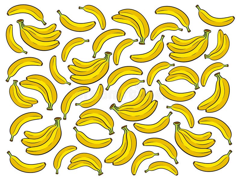 ilustração vetorial de banana descascada metade. fruta. comida saudável.  estilo de desenho plano adequado para página de destino da web, banner,  panfleto, adesivo, cartão, plano de fundo, camiseta, clip-art 5411940 Vetor  no