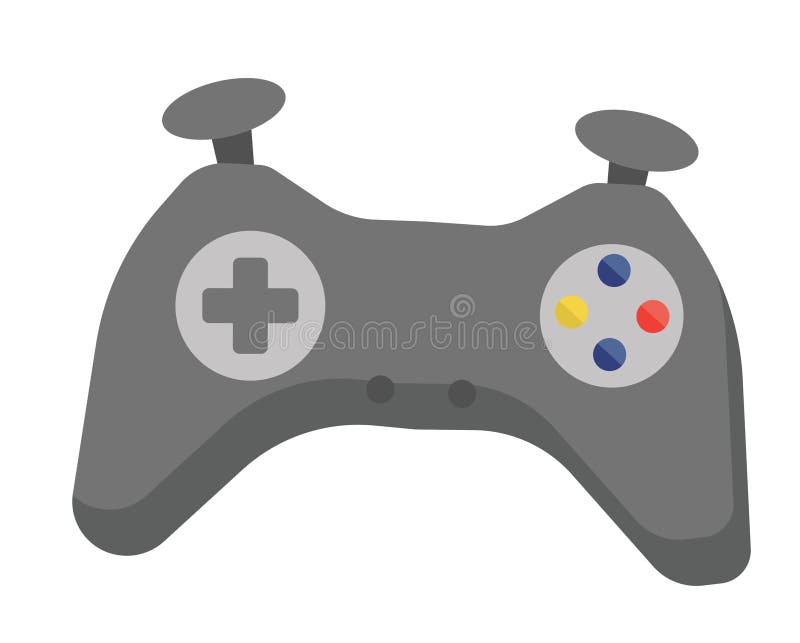 Mão Do Gamer Com Joy Stick Vetora Conceito Do Jogo Console Do Jogo De  Vídeo, Controlador Symbol, Gamepad Desenhos Animados Lisos Ilustração do  Vetor - Ilustração de medalha, jogador: 109201217