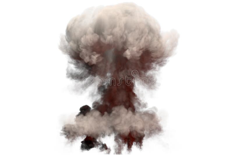 Efeito De Explosão Do Jogo Da Nuvem Em Cogumelo Negro PNG
