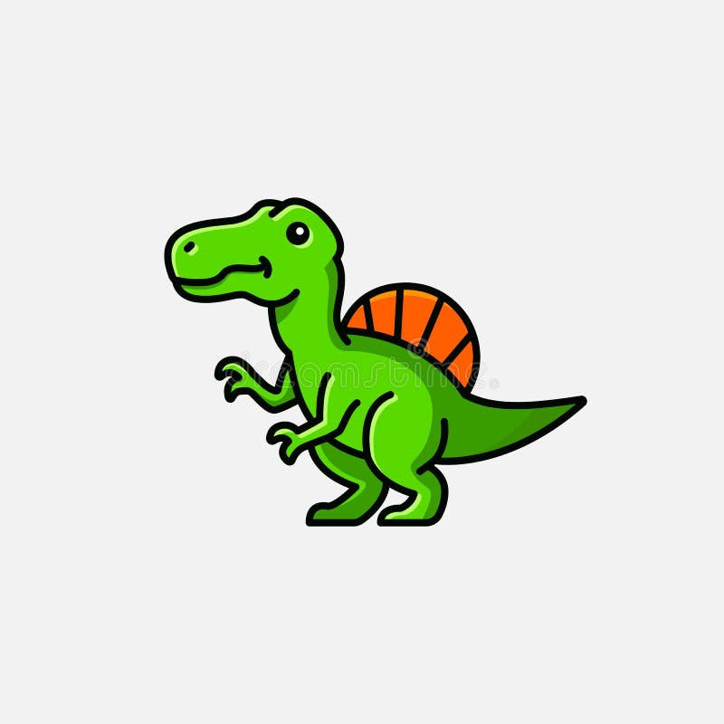 Tiranossauro Rex Ilustração Verde Dos Desenhos Animados PNG