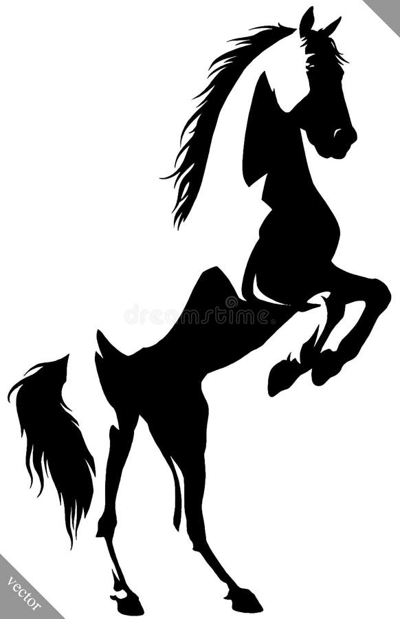 Cabeça De Cavalo, Animal De Fazenda, Preto E Branco Ilustração Vetorial Em  Estilo Gráfico Royalty Free SVG, Cliparts, Vetores, e Ilustrações Stock.  Image 69936700