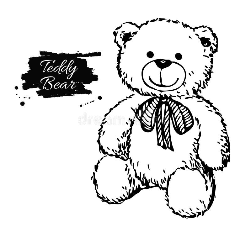 urso Teddy desenho / LetsDrawIt