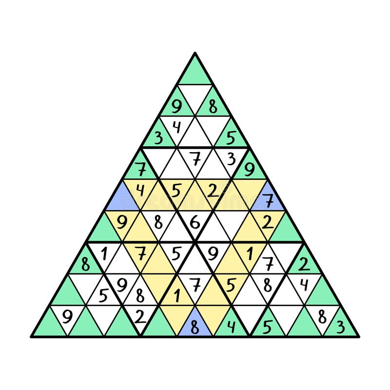 Jogo Lógico Para O Mais Inteligente. Sudoku Gigante. Quebra- Cabeça Grande  Com 7 Quadrados De Nível Difícil. Página Imprimível Do Ilustração do Vetor  - Ilustração de dificuldade, brinquedo: 229872883