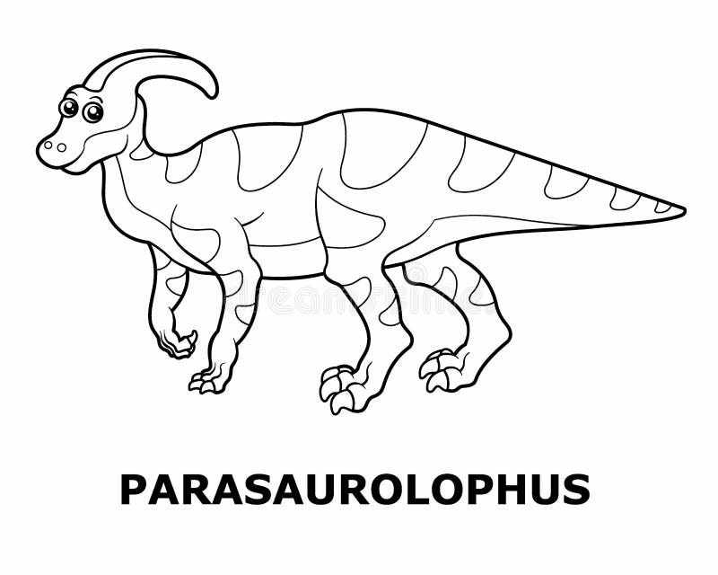 Desenho Composição Dinossauro Livro Colorir Eps10 Ilustração Vetorial  imagem vetorial de clairev© 379949868