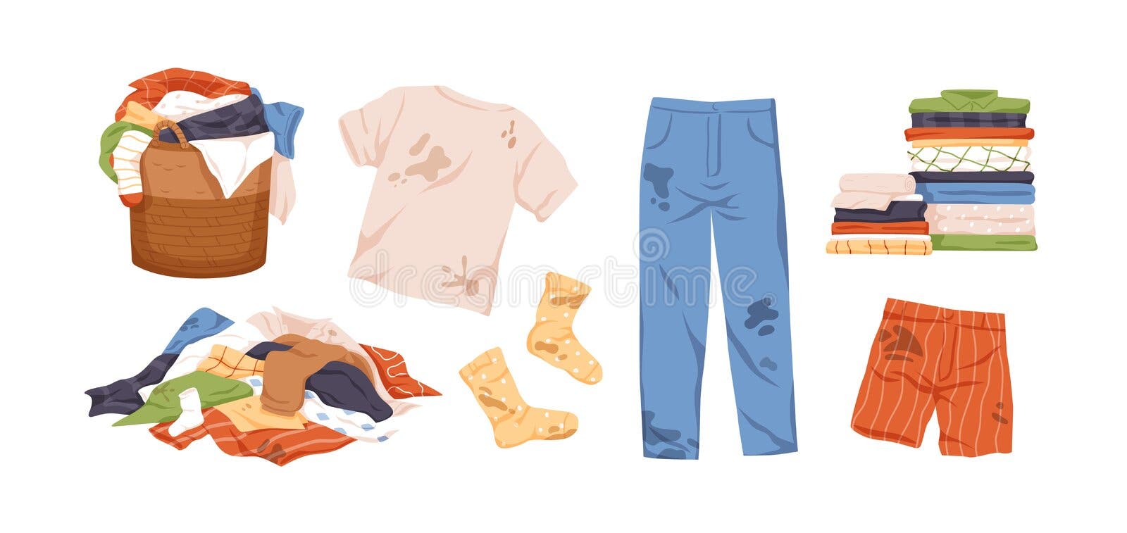 O Fundo Sem Emenda Bonito Do Teste Padrão Com Kawaii Dos Desenhos Animados  Stars E Nubla-se Para a Roupa Das Crianças, Pijamas, P Ilustração do Vetor  - Ilustração de roupa, perfeita: 125424812