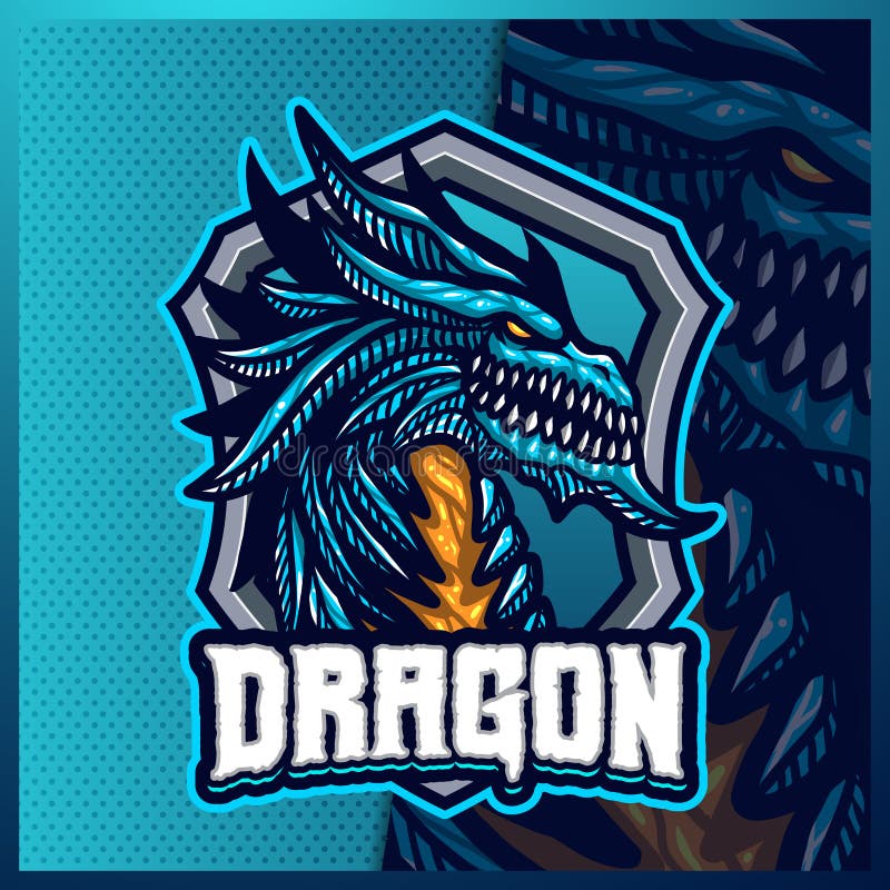 Logotipo modelo dragão