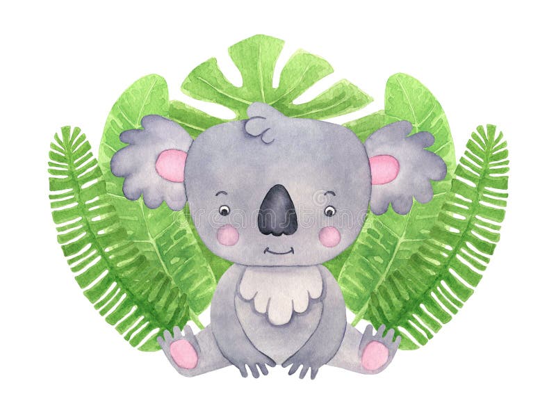 Ilustración De Color De Agua De Koala. Clipart. Trópico Stock de ilustración - Ilustración de bordado, animal: 221371241 Ilustración De Color De Agua De Koala. Clipart. Trópico Stock de ilustración - Ilustración de bordado, animal: 221371241
