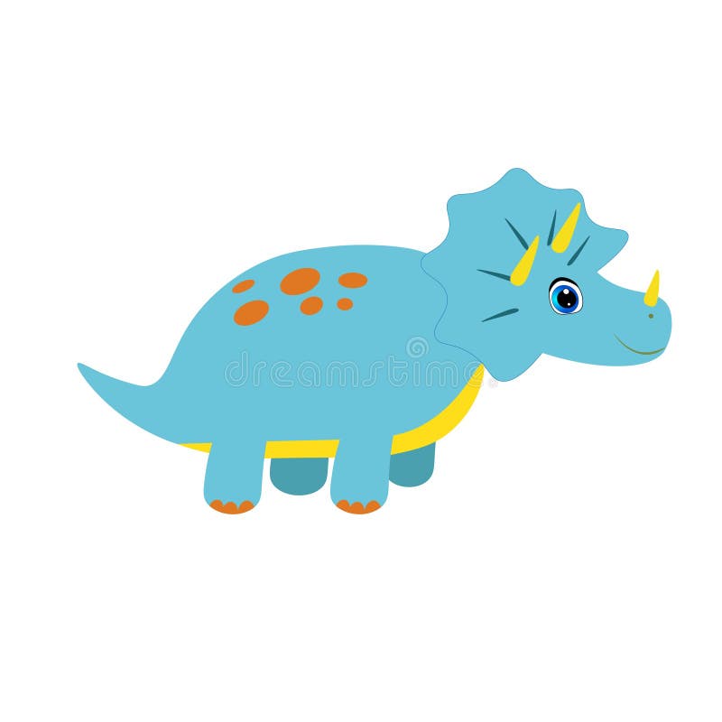 Ilustración De Dinosaurio Lindo Vector De Dibujos Animados Para Impresión  De Bebé Ilustración del Vector - Ilustración de modelo, camisa: 195242113