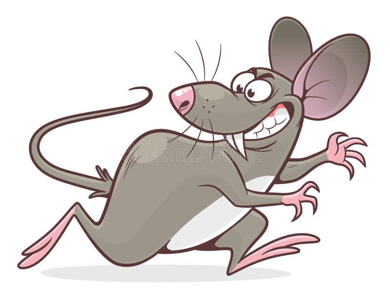Ilustración De La Caricatura De La Plaga Del Ratón Malo Ilustración del  Vector - Ilustración de animal, ratones: 206029833