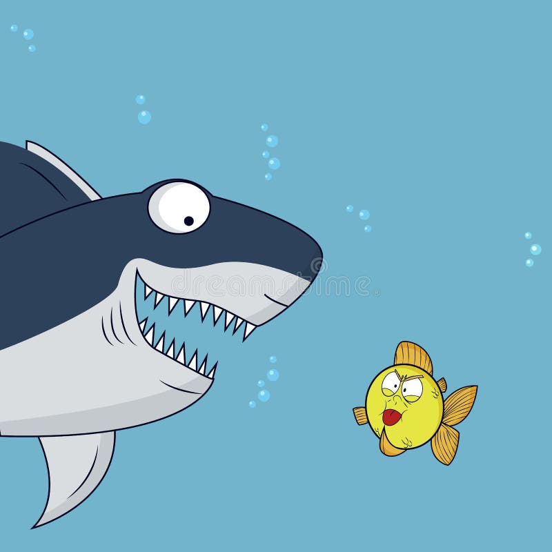 Ilustración Vectorial De Dibujos Animados De Tiburones Grandes Y Peces Pequeños Sobre Fondo Azul Ilustración del Vector - Ilustración de cabritos, icono: 207235595 Ilustración Vectorial De Dibujos Animados De Tiburones Grandes Y Peces Pequeños Sobre Fondo Azul Ilustración del Vector - Ilustración de cabritos, icono: 207235595