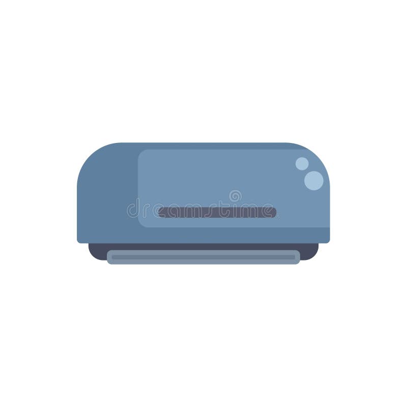 Ilustración de dispositivo de refrigeración de aire acondicionado del sistema dividido libre illustration