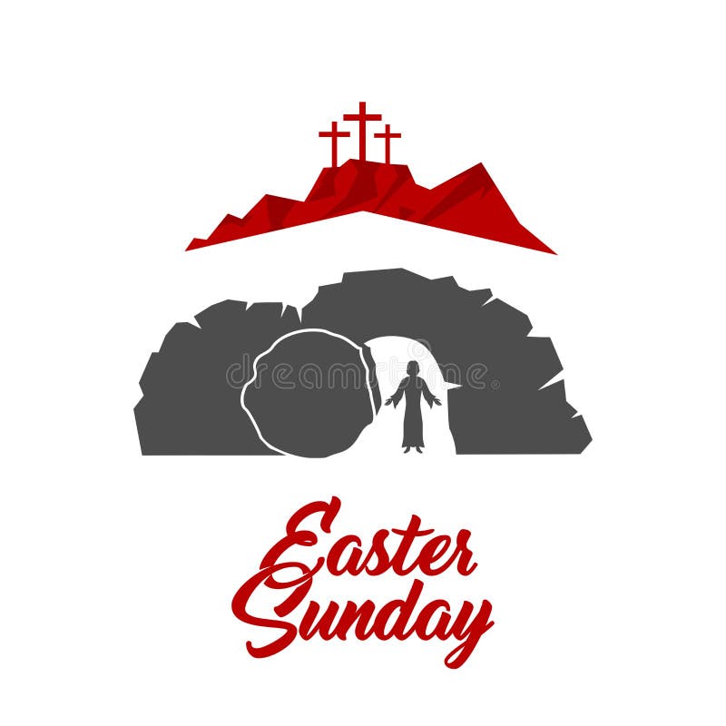 Ilustración de Pascua Se sube el Jesucristo libre illustration Ilustración de Pascua Se sube el Jesucristo libre illustration