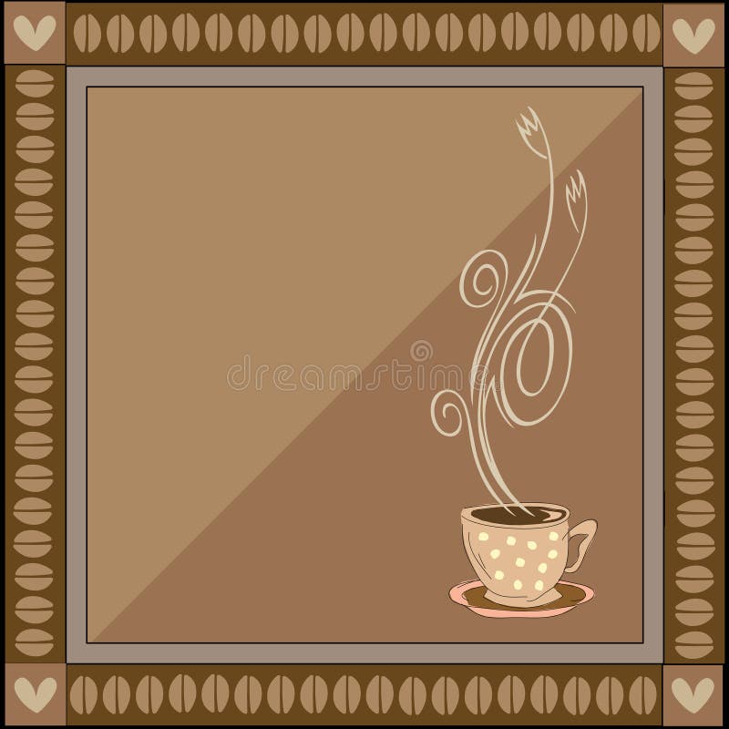 Ilustración del café del vector stock de ilustración Ilustración del café del vector stock de ilustración
