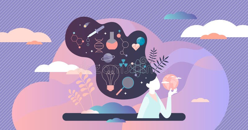 Ilustración vectorial de la mujer. concepto profesional de personas pequeñas y planas libre illustration Ilustración vectorial de la mujer. concepto profesional de personas pequeñas y planas libre illustration