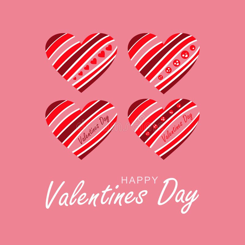 Ilustracja dla sztandaru, pokrywa, karta szczęśliwy dzień valentine s royalty ilustracja Ilustracja dla sztandaru, pokrywa, karta szczęśliwy dzień valentine s royalty ilustracja