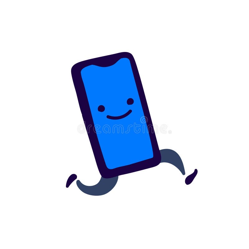 Ilustracja działający telefon wektor nowoczesne smartphone Ikona dla strony internetowej lub sklepu Znaki, logo dla naprawy gospo royalty ilustracja Ilustracja działający telefon wektor nowoczesne smartphone Ikona dla strony internetowej lub sklepu Znaki, logo dla naprawy gospo royalty ilustracja