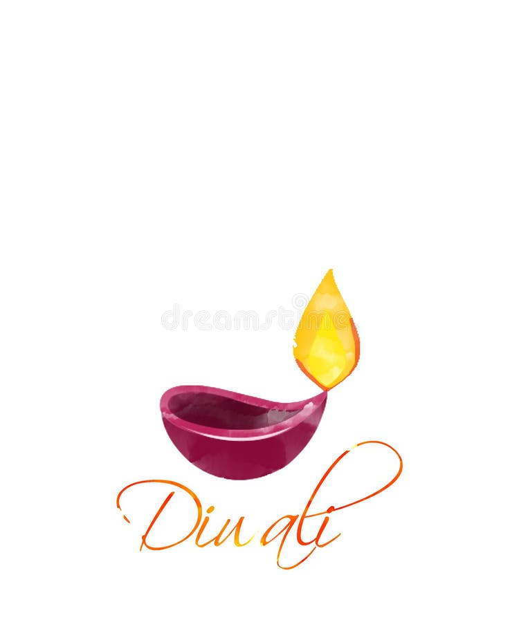 Ilustracja płonący diya na szczęśliwym Diwali Wakacyjnym białym tle dla lekkiego festiwalu India ilustracja wektor Ilustracja płonący diya na szczęśliwym Diwali Wakacyjnym białym tle dla lekkiego festiwalu India ilustracja wektor