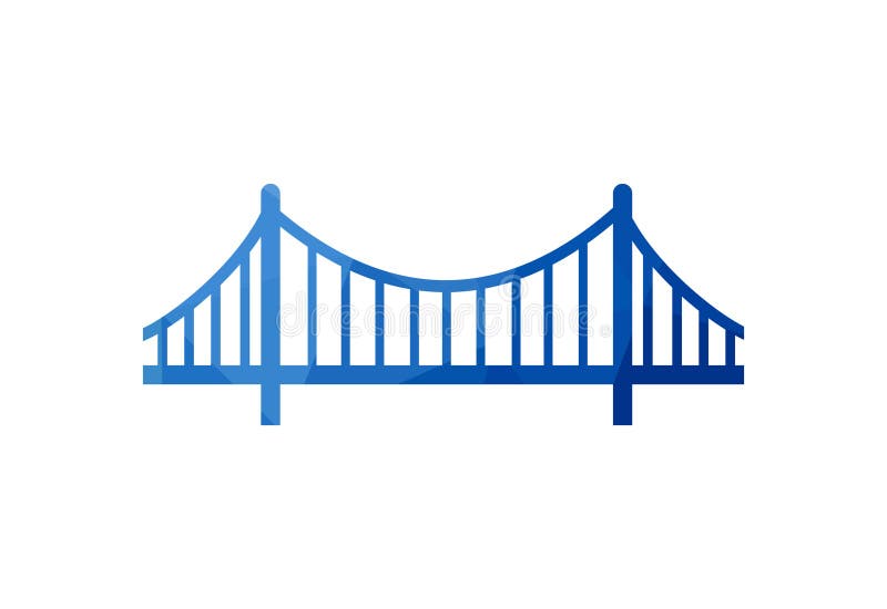 Ilustracja wektorowa niskiego projektu puly i bridge ilustracji