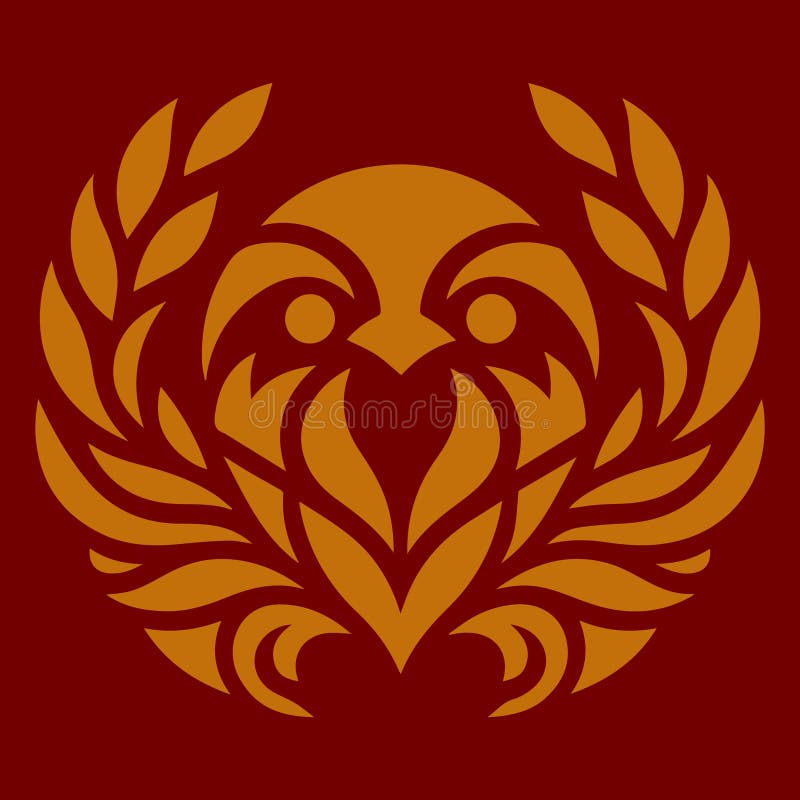 Ilustracja wektorowa projektu pingwina. idealny do projektowania logo firmy twórczej royalty ilustracja