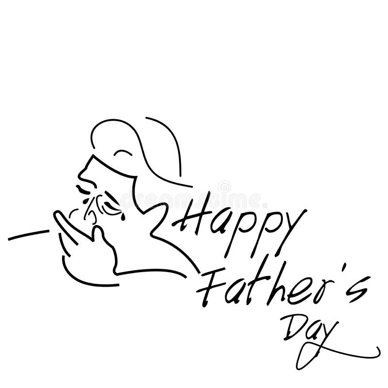 Illustration Happy Father`s Day. Illustration of a father crying, living alone.. EPS file available. see more images related. Illustration Happy Father`s Day. Illustration of a father crying, living alone.. EPS file available. see more images related