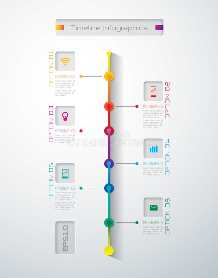 Ilustrare digitală abstractă 3d infografică. vector illustration