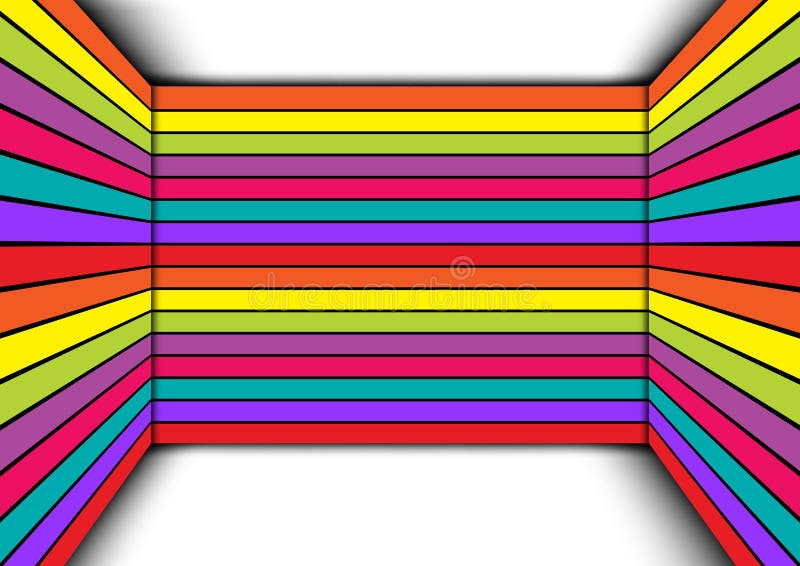 Ilustrare vectorială abstractă a camerei colorate vector illustration