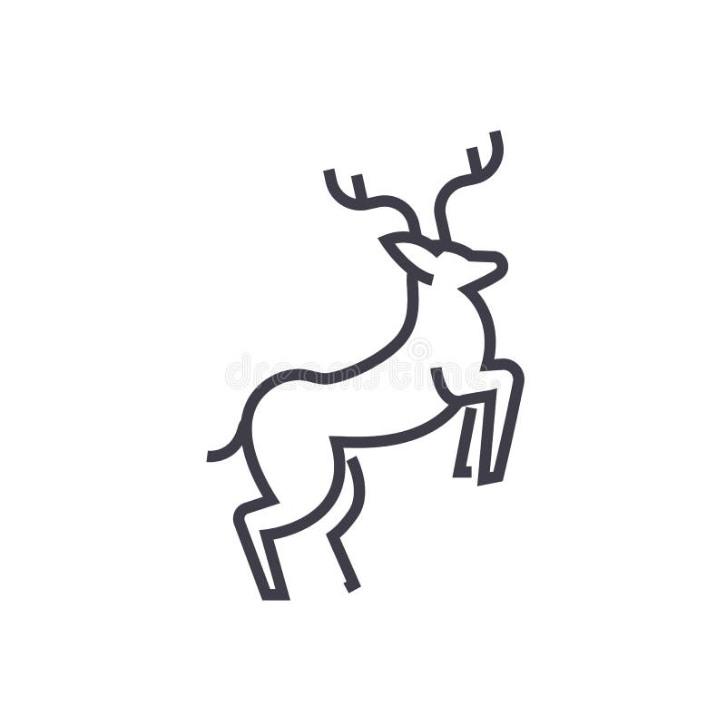 Ilustrarea semnului pictogramei liniei vectoriale a cercului linie pe contururile editabile de fundal royalty free illustration