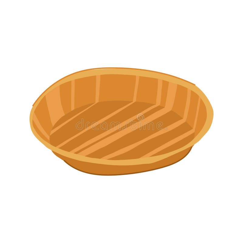 Ilustrarea vectorului cartografiat al plăcii de bambus naturale vector illustration
