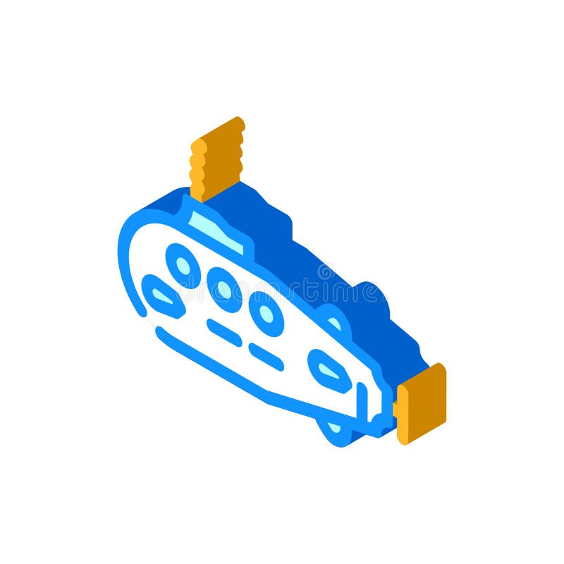 Ilustrarea vectorului pictogramei izometrice a jucăriei pentru îmbăiat vector illustration