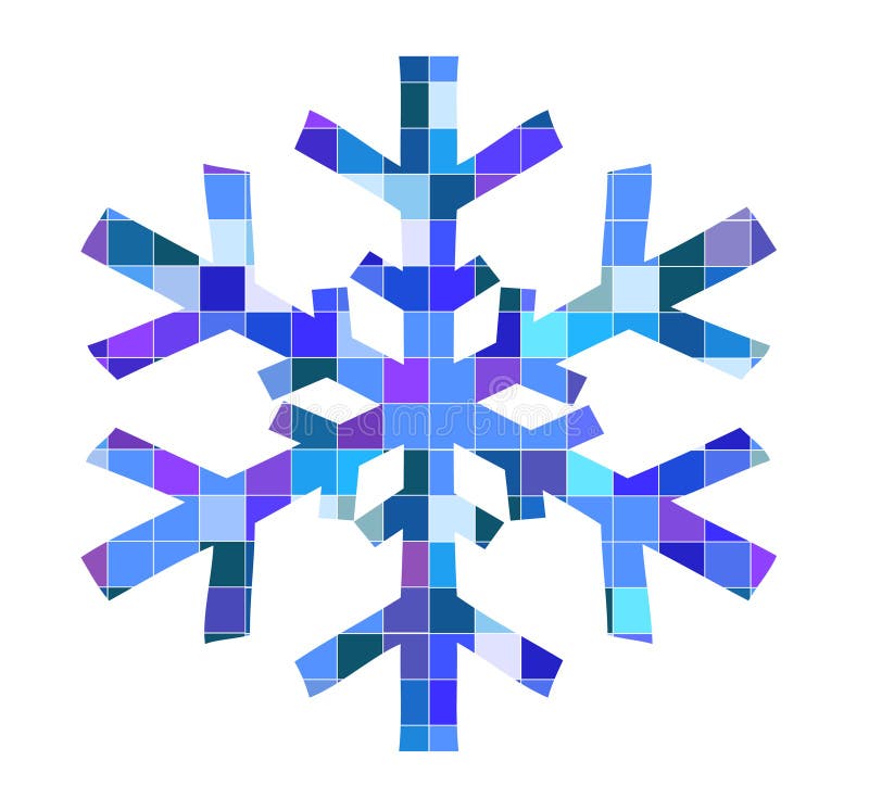 Ilustration of snowflake