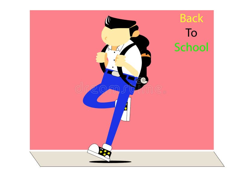 Ilustration vector grapic back to school vector illustration