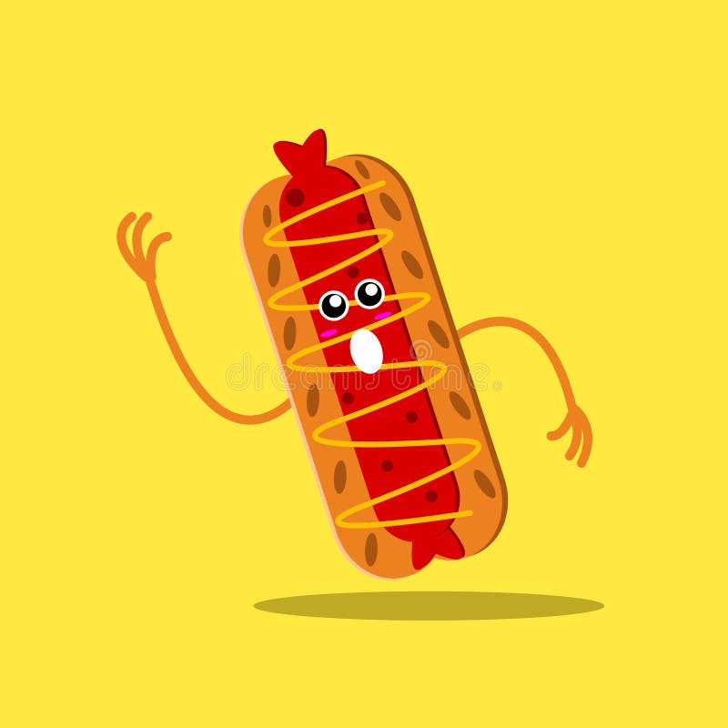 Ilustration Vector Grapic delicious hot dogs stock illustration