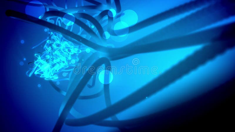 Ilustração abstrata de pontos cintilantes e de tubos ilustração do vetor Ilustração abstrata de pontos cintilantes e de tubos ilustração do vetor