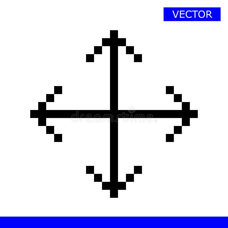 Ilustração branca do vetor do ícone do cursor da mão da palma ilustração do vetor Ilustração branca do vetor do ícone do cursor da mão da palma ilustração do vetor