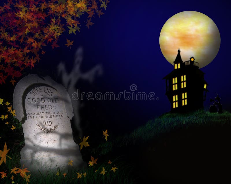Ilustração de Halloween ilustração stock Ilustração de Halloween ilustração stock