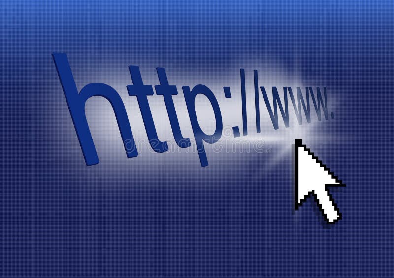 Ilustração do conceito do Internet com Blue Screen ilustração do vetor Ilustração do conceito do Internet com Blue Screen ilustração do vetor