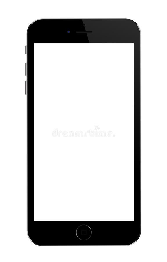Ilustração do iPhone 6 de Apple ilustração do vetor Ilustração do iPhone 6 de Apple ilustração do vetor