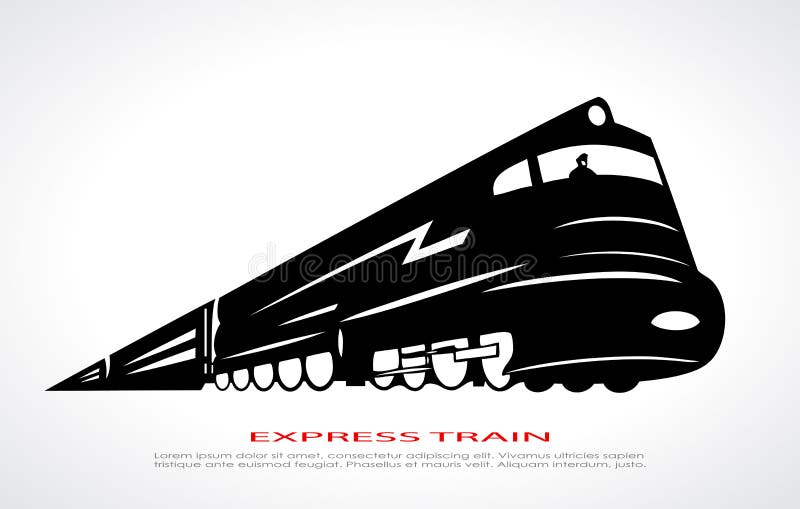 Ilustração do trem