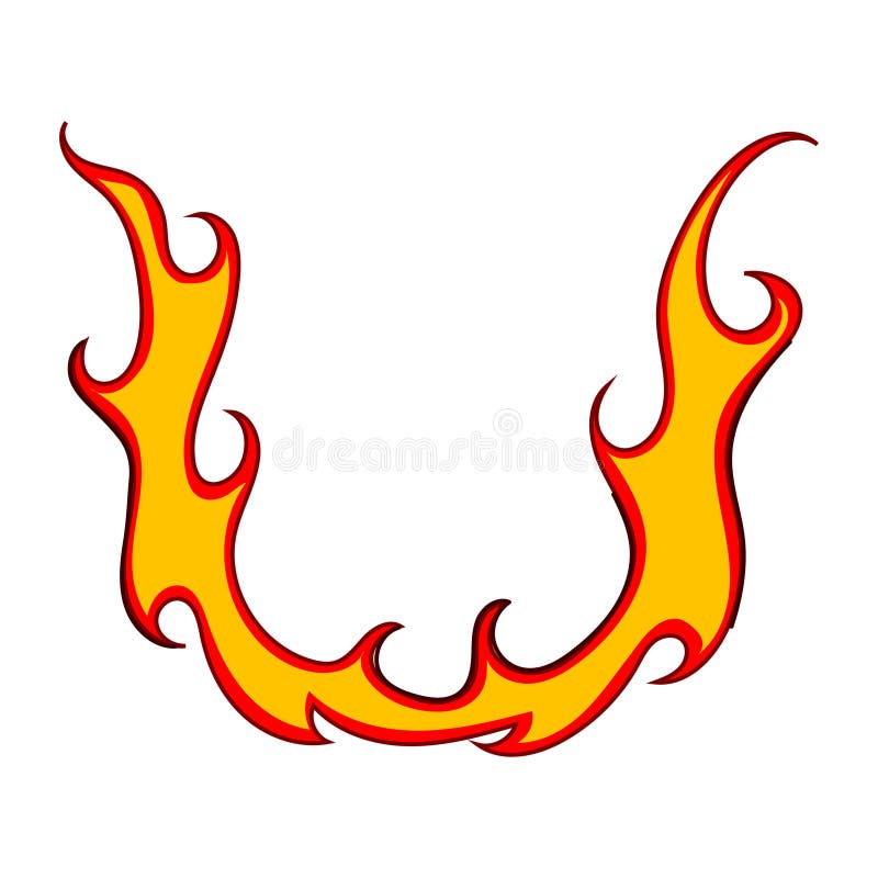 sticker flame decal cartoon. custom paint, speed s, stripe classic sticker flame decal sign. isolated symbol vector illustration. sticker flame decal cartoon. custom paint, speed s, stripe classic sticker flame decal sign. isolated symbol vector illustration