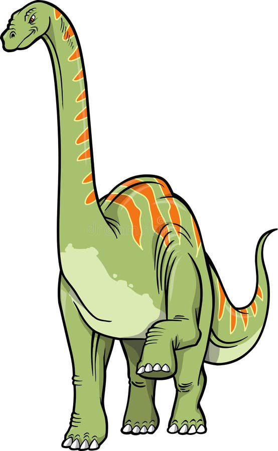 Ilustração vetorial de dinossauro ilustração do vetor