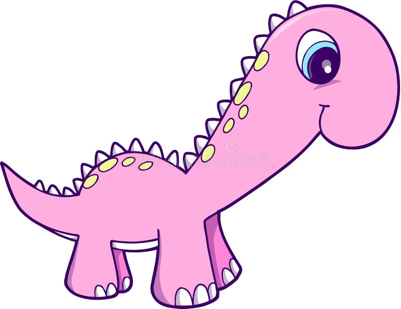 Ilustração vetorial de dinossauro ilustração royalty free