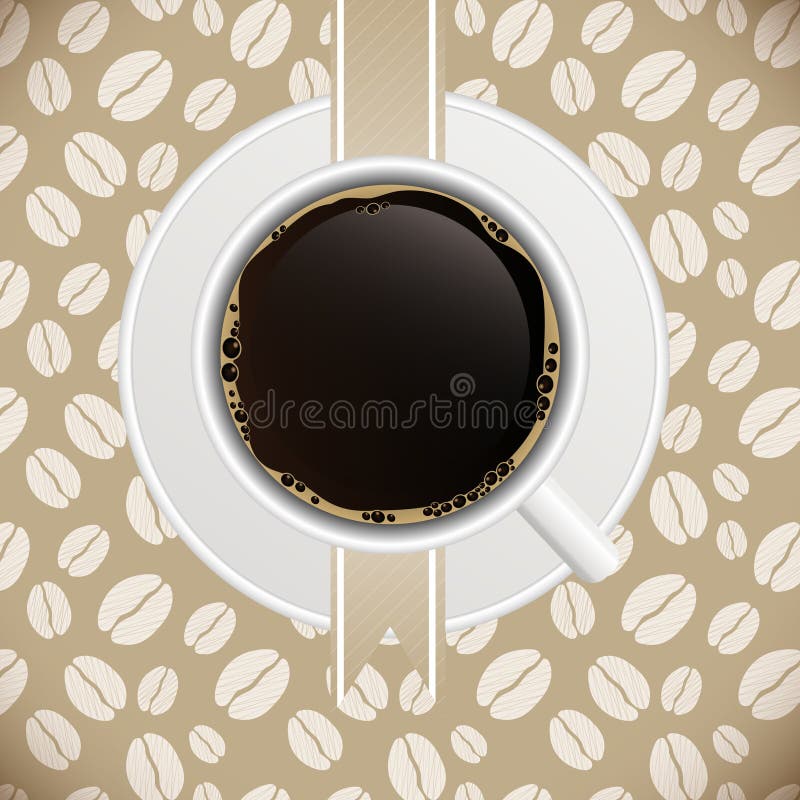 Modelo de menu para casa de café ilustração vetorial ilustração royalty free