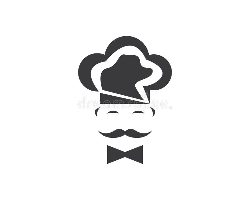 Ilustração do vetor do logotipo do ícone do cozinheiro chefe do restaurante ilustração do vetor Ilustração do vetor do logotipo do ícone do cozinheiro chefe do restaurante ilustração do vetor