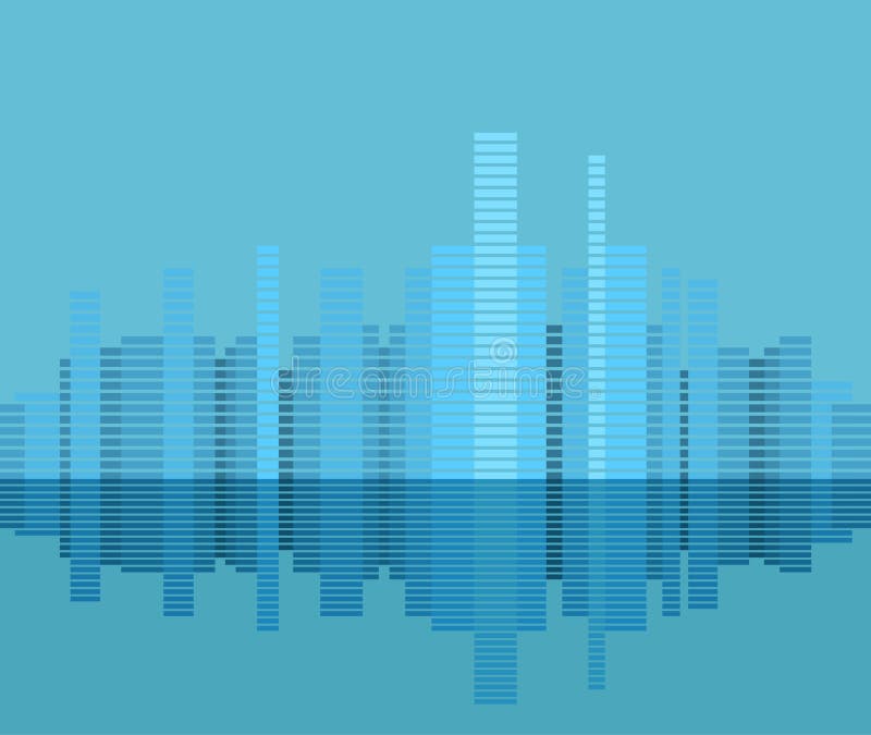 Ilustração de um bairro urbano moderno ilustração royalty free