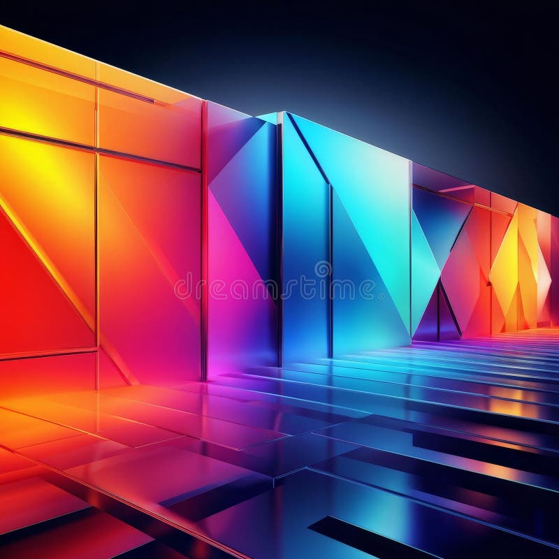 Ilustrație 3d tehnologie abstractă fundal. stock photo