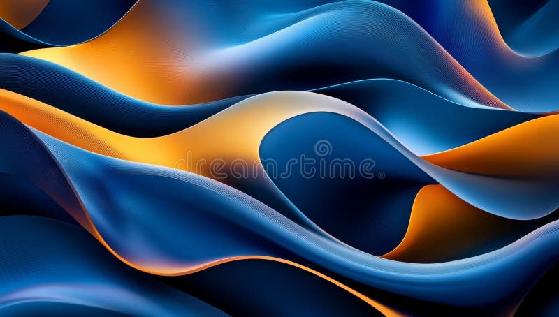 Ilustrație digitală abstractă cu fuziune dinamică vibrantă a culorilor și o atmosferă energetică dintr-o perspectivă aeriană royalty free stock photo