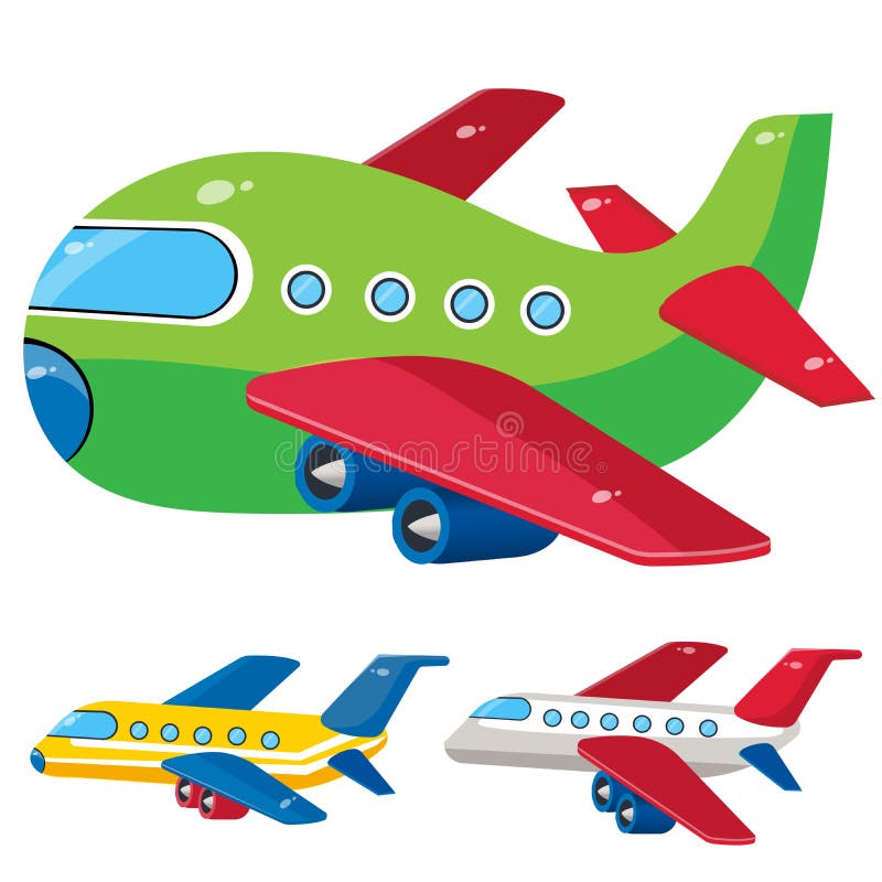 Imágenes En Color De Aviones De Dibujos Animados Sobre Fondo Blanco.  Conjunto De Ilustraciones Vectoriales Del Transporte De Vehíc Ilustración  del Vector - Ilustración de piloto, cielo: 198322081