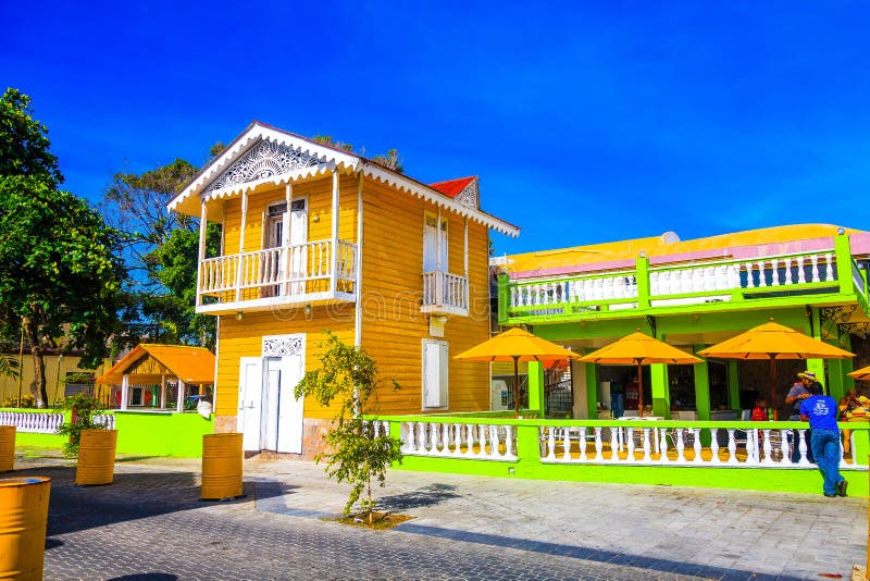 Im altem Stil schönes Haus in Puerto Plata, Dominikanische Republik stockfotos Im altem Stil schönes Haus in Puerto Plata, Dominikanische Republik stockfotos