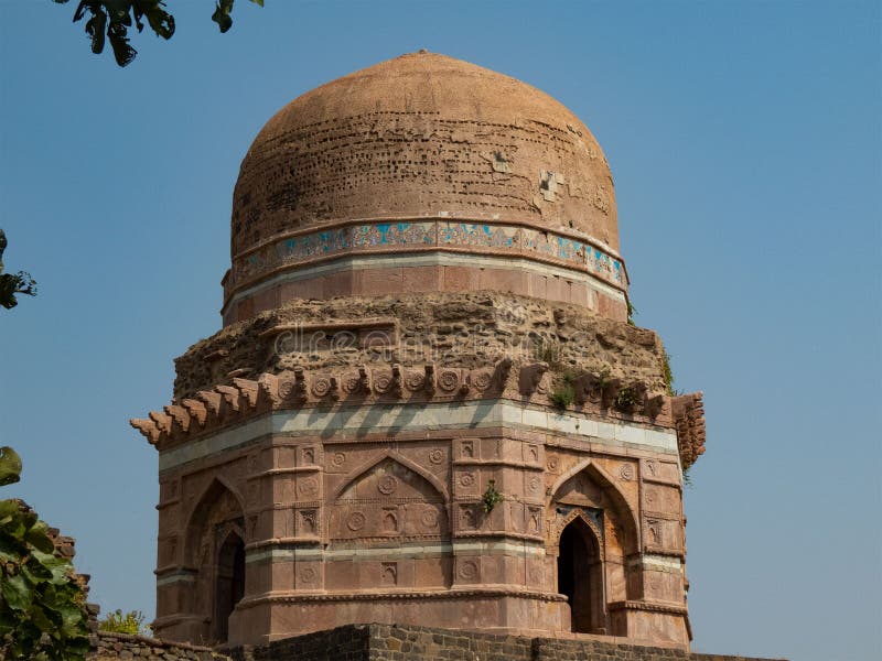 Im alten Palast mandu Indien. stockfotografie