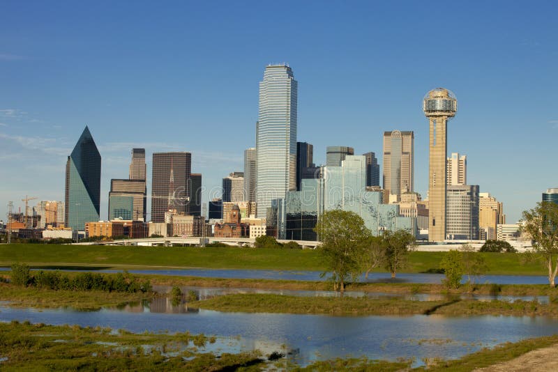 Im Stadtzentrum gelegenes Dallas, Texas stockbild Im Stadtzentrum gelegenes Dallas, Texas stockbild